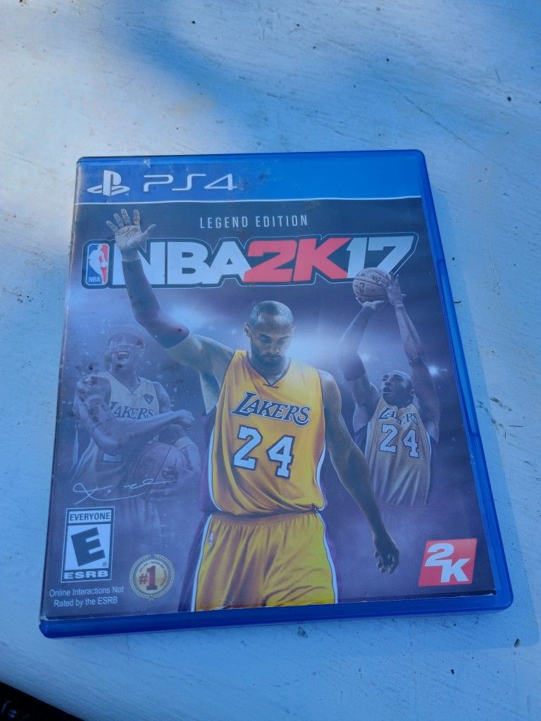 PS4 NBA 2017 Legend Edition 