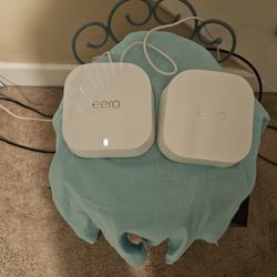 EERO 7 Duel- Band Mesh WI-Fi 7 System (2 Pack) With Smartphone Control 