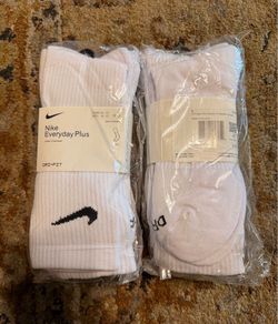 Nike Crew socks white large 3 pack