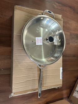 Princess House 14” Stainless Steel Skillet