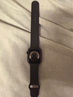Apple Watch with Black Sport Band