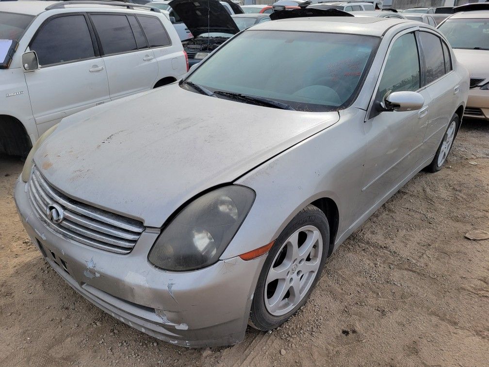 2004 Infiniti G35 PARTS @U-Pull Auto Parts DD2487