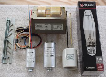 Plusrite BALU250-CWA/V5 250W High Pressure Sodium 5-Tap Core & Coil Ballast Kit