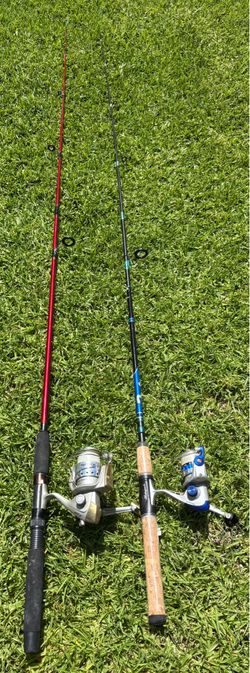 2 Fishing poles need gone