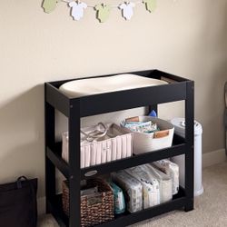 Graco Customizable Changing Table — Black Wood