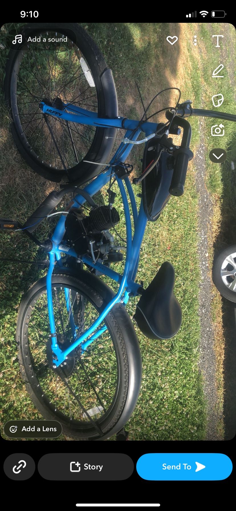 Gas Bike Brand New Engine