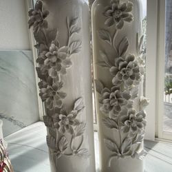 Tall Floral Vases
