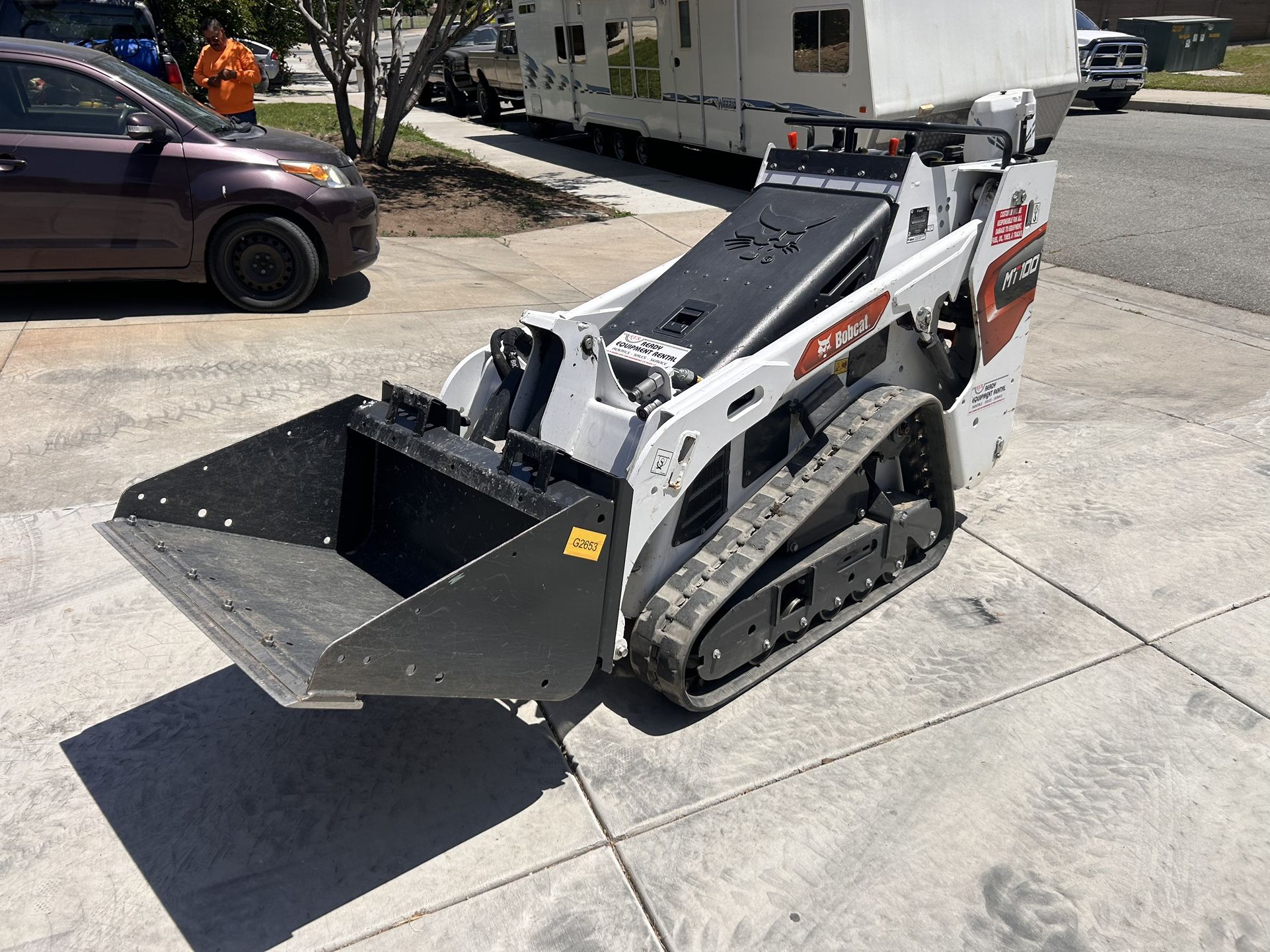Bobcat MT100 Stand On Skid Steer