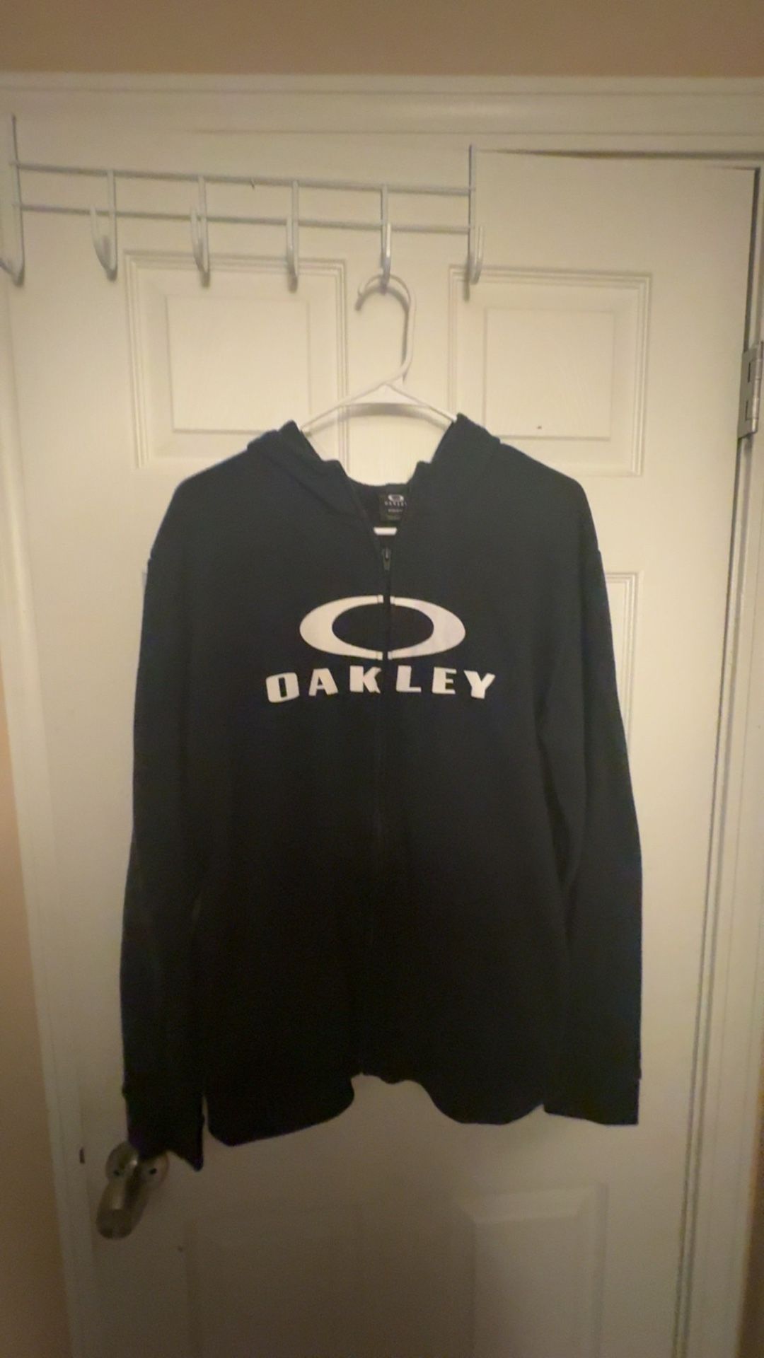 Black Oakley Zip Up