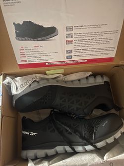 Reebok steel toe work shoes size 11