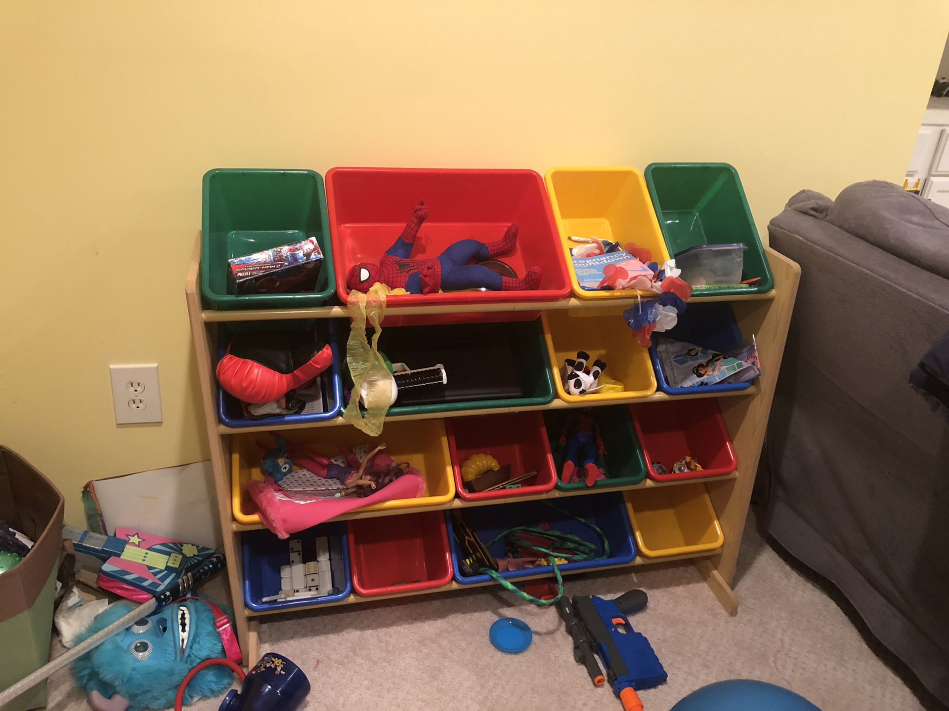 Kids toys storage system