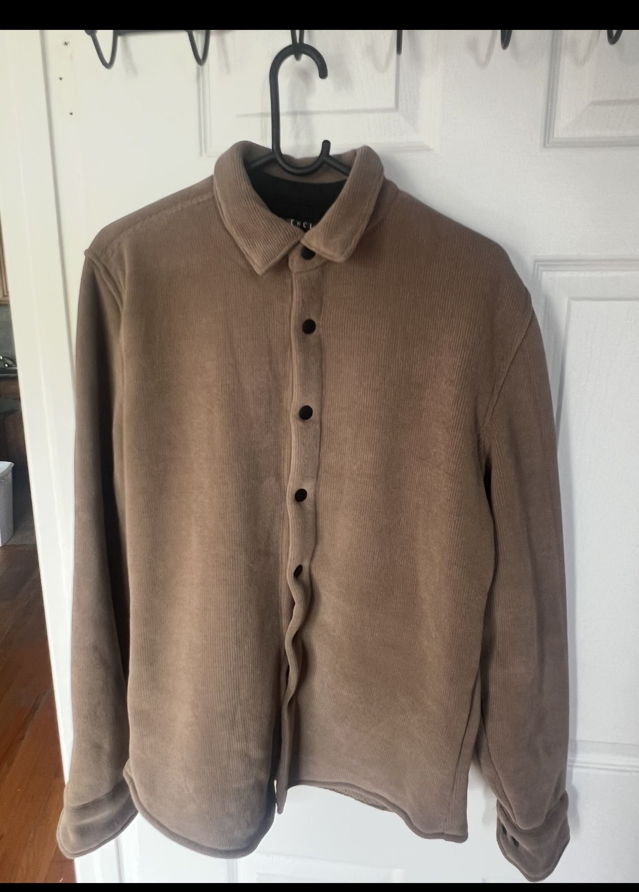 Kenneth Cole Active Core Collection Comfort Shirt – Medium – Dark Sand – NWT