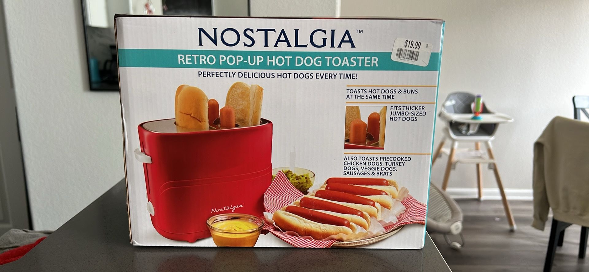 New Hot Dog And Bun Toaster
