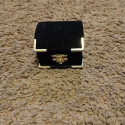 Black And Gold Trinket Box