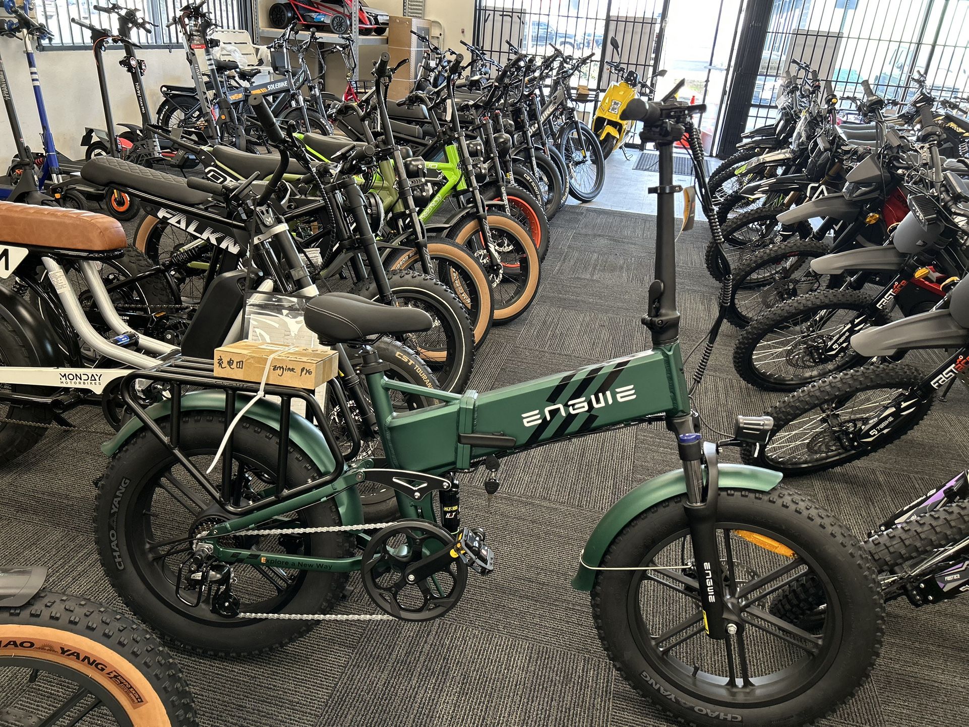 ENWIE PRO 2.0 750W/52V Foldable Electric Bike.