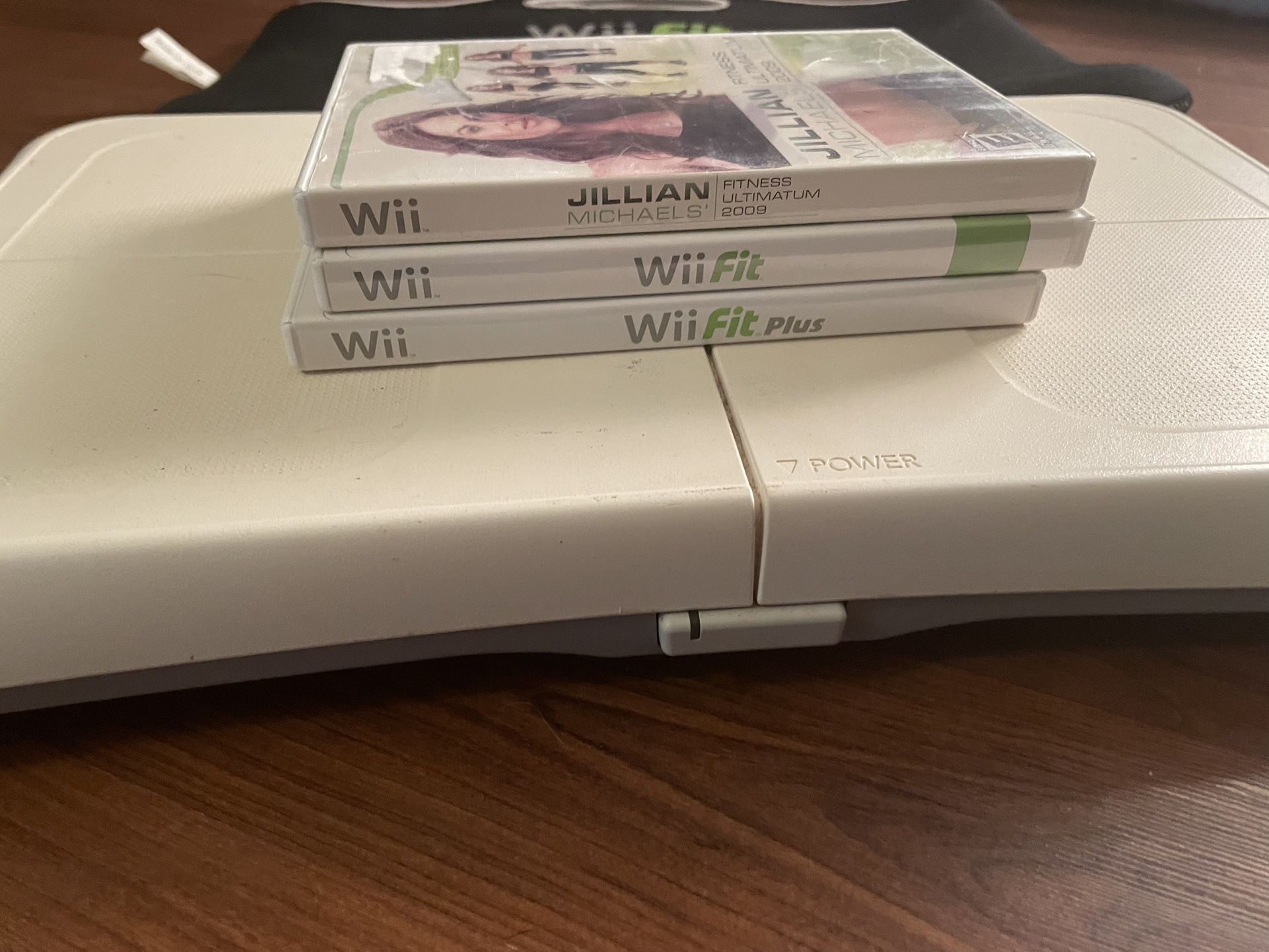 Wii Fit Games & Board $20 For All