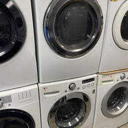 LG Set Gas Dryer And Washer 