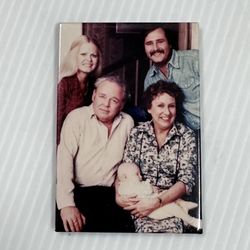 Rare Classic Vintage Original All On The Family Fridge Magnet TV Series Archie