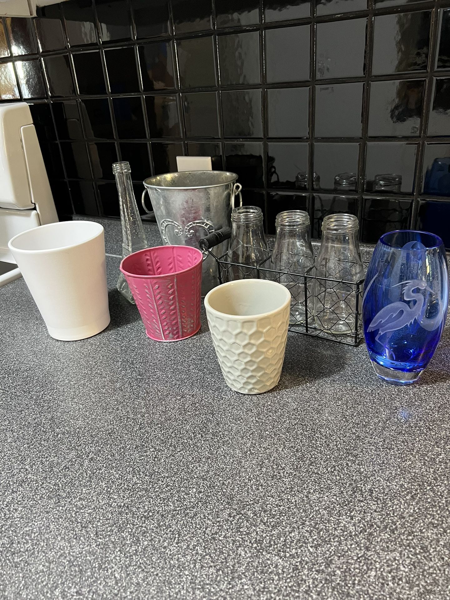 7 Vases/Planters