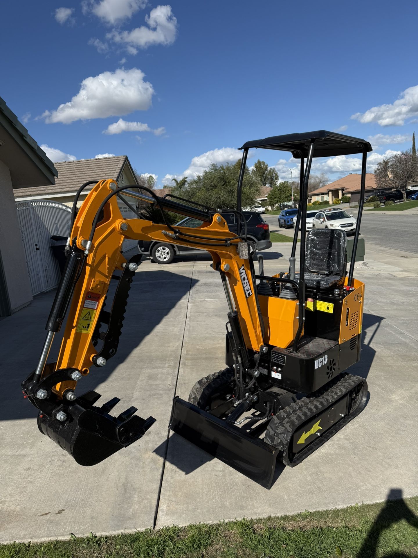 New Vicsec Vc13 Mini Excavator