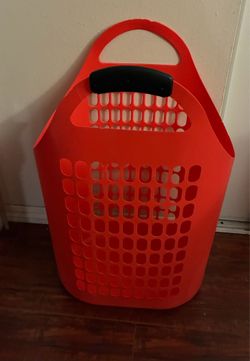 Pink Laundry Basket