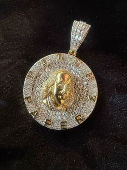 Benjamin head pendant $80 obo