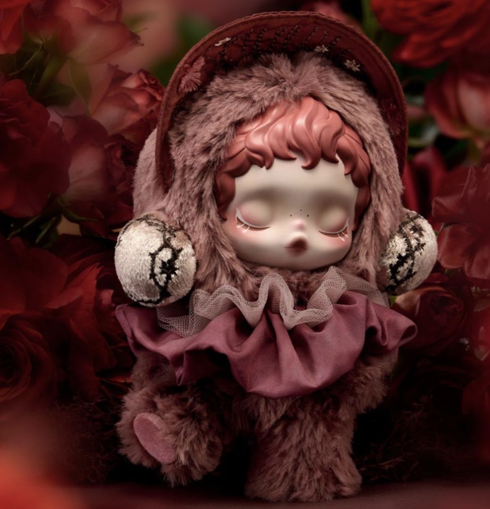 skullpanda l'impressionnisme Blossom Plush Doll