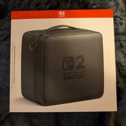 Nintendo switch 2 all in one carrying case in hand