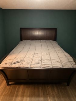 King Size Sleigh Bed Frame