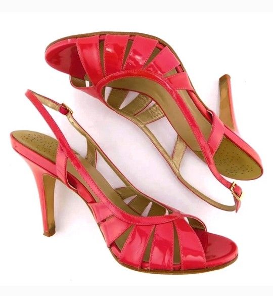 Vintage Deep Pink Cole Haan Nike Air Heels Sz 9.5