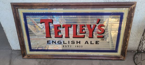 Antiques  sign tetley's
