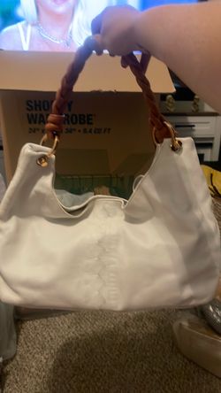 White purse