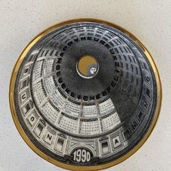 Rare 1990 Limited Edition Fornasetti Calendar Plate