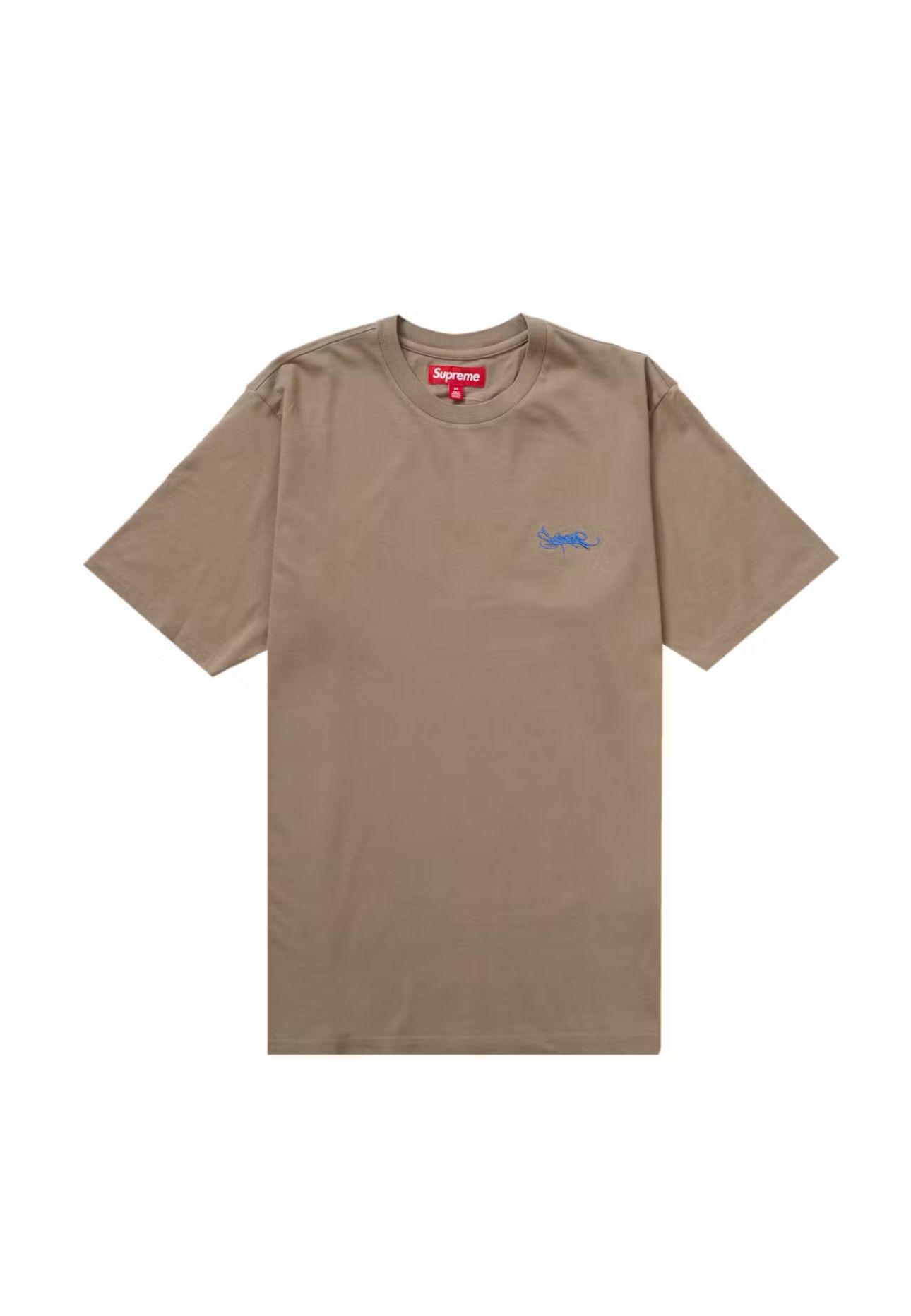 Supreme Washed Tag Dusty Olive