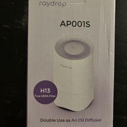 Raydrop brand Mini Air Purifier