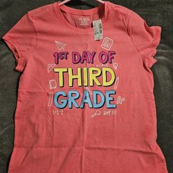 Girl's 3rd Grade Shirt Size XXL 16