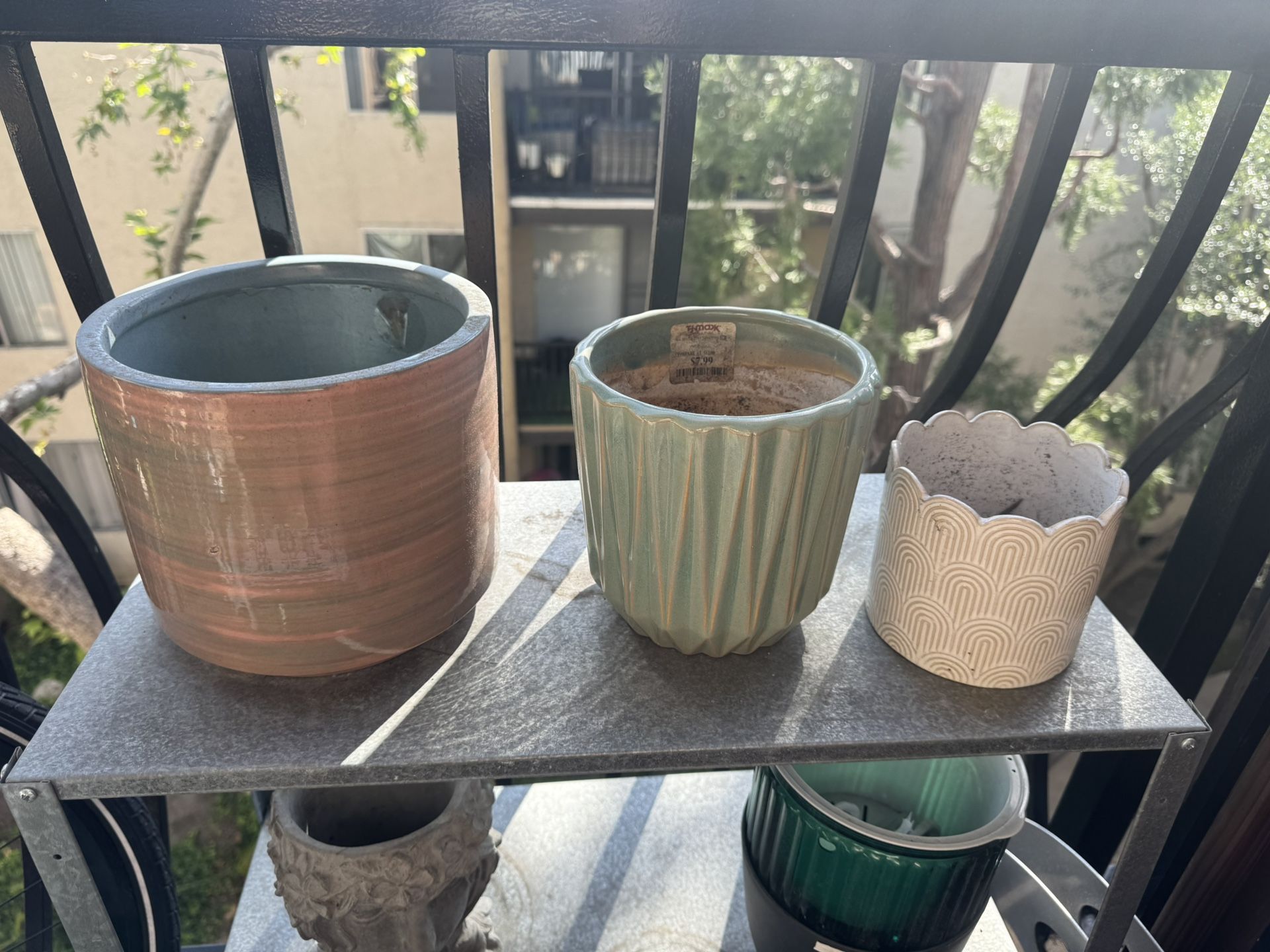 Various Plant Pots