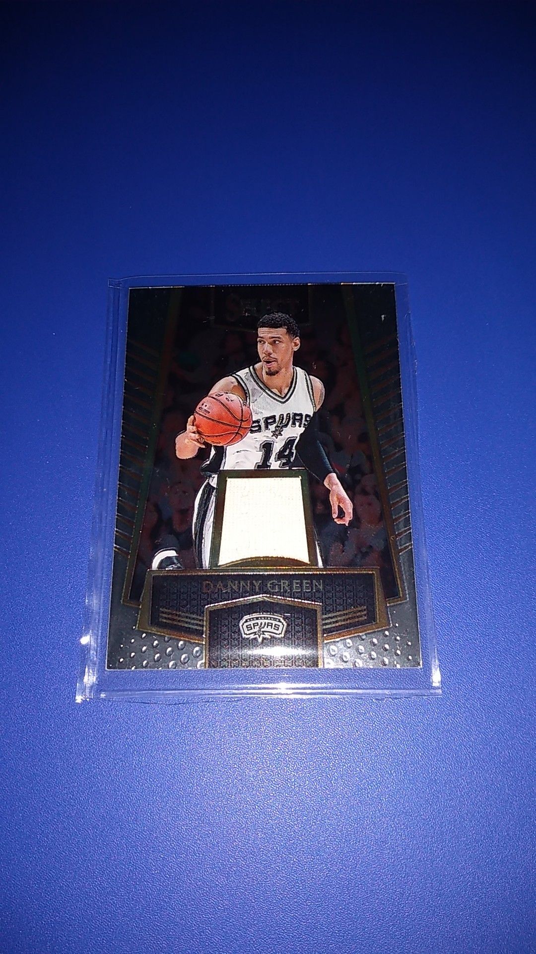 San Antonio Spurs Danny Green(Game-Worn) Jersey Patch Card
