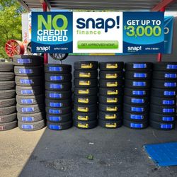225-50-17 Tires 29$ Down Payment Only 