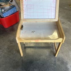 Little Kid White Board Desk