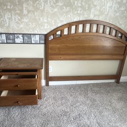 Queen Bedroom Set Oak