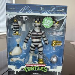 Super 7 Teenage Mutant Ninja Turtles Scratch Glow in the Dark