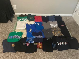 Large Lot of Mixed Men's T-Shirts