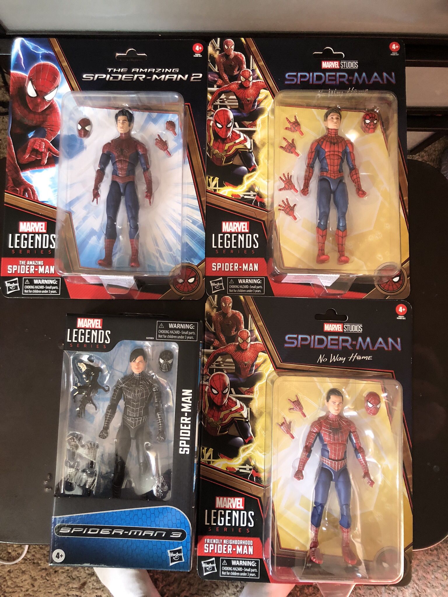 Marvel Legends SpiderMan Set
