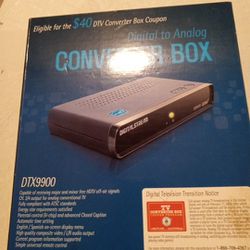 Digital Stream Digital To Analog Converter Box Model Dtx9900