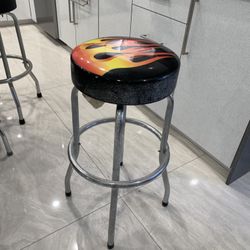 Flaming bar Stool 