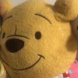 Winnie The Pooh  Face  Plush