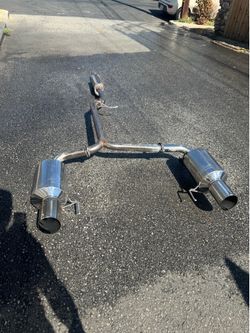 Acura TSX greddy evolution 2 catback exhaust