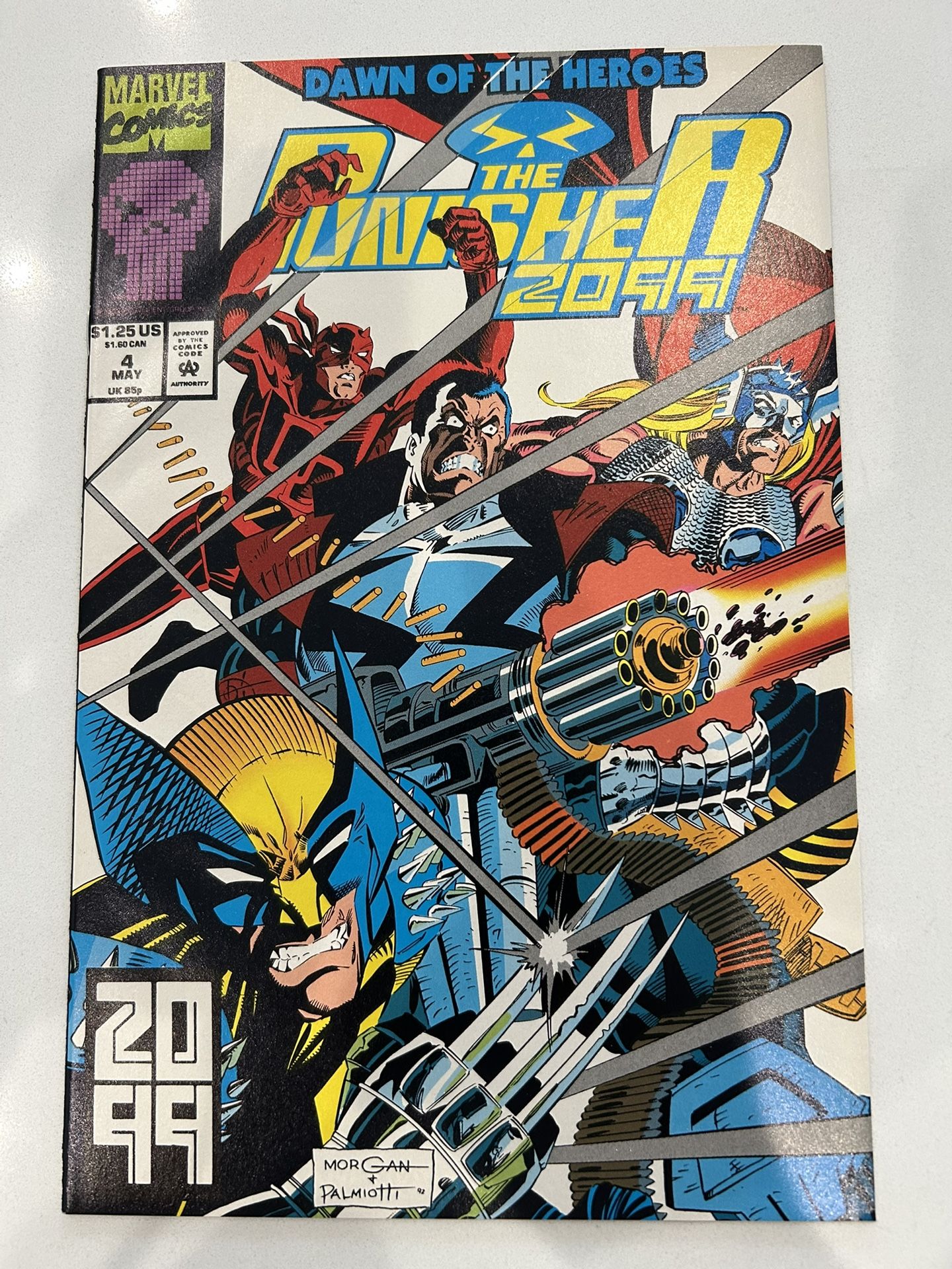 Punisher 2099 #4 1993 Marvel Comics VF 
