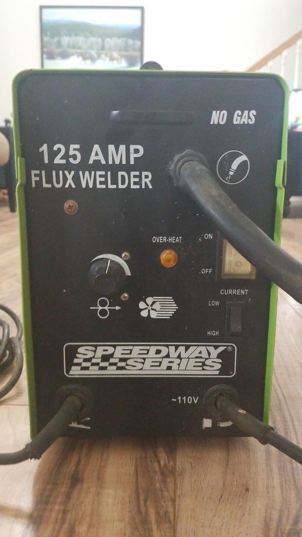 speedway series 125 amp flux welder manual